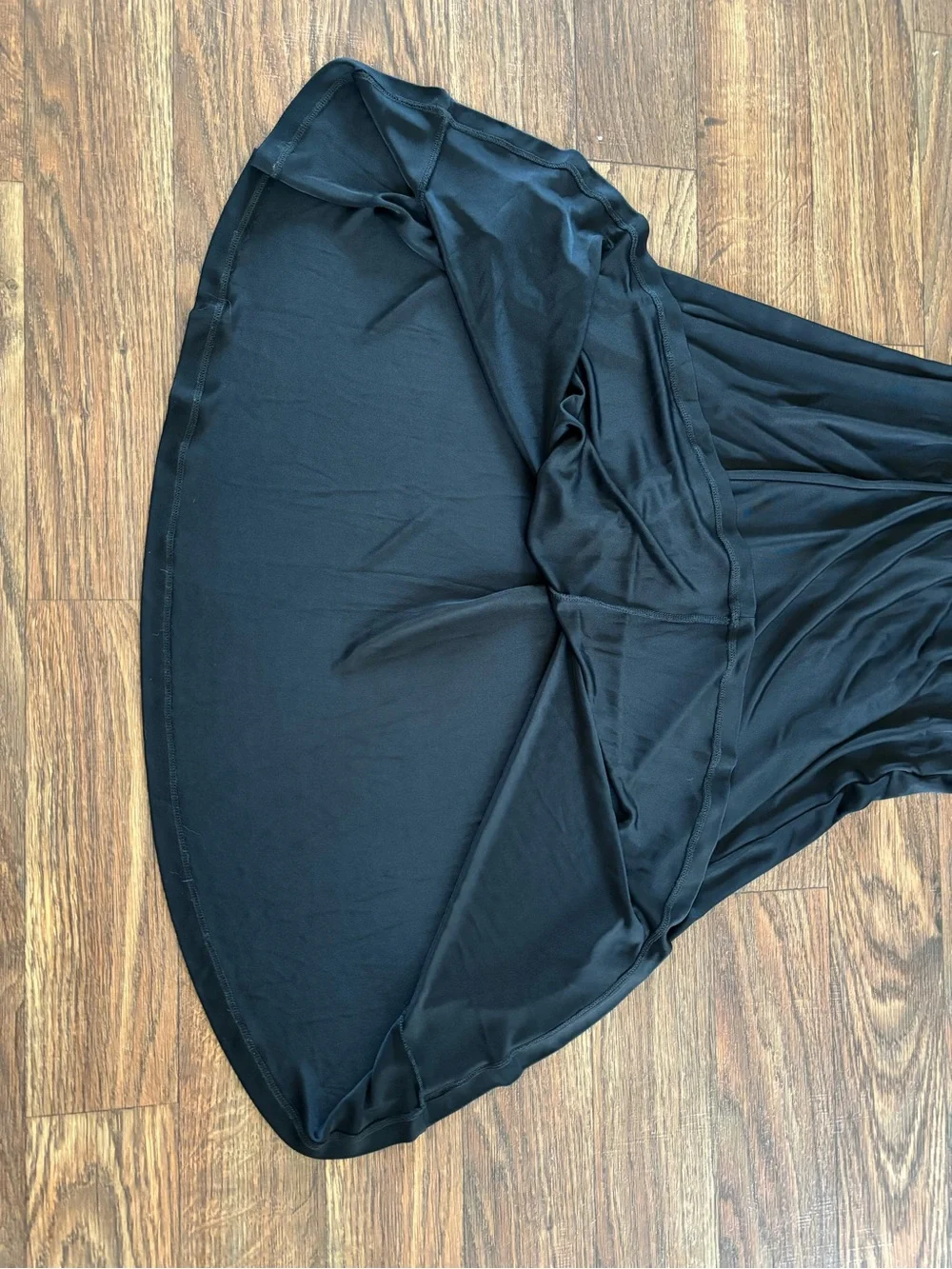 G. Label by Goop Nina Crewneck Maxi Dress Black Sz: 6 Quiet Luxury Made in Italy - Picture 9 of 13